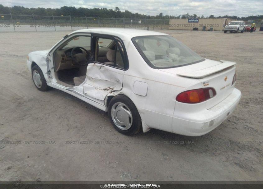 1999 TOYOTA COROLLA LE VIN: 2T1BR12E6XC168545