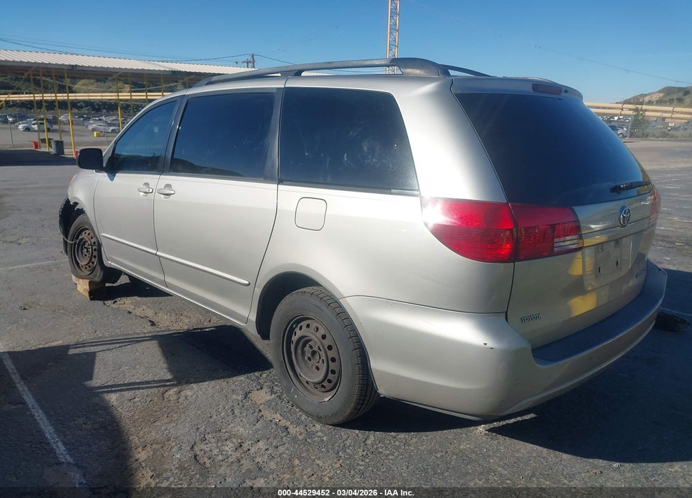 2004 TOYOTA SIENNA LE VIN: 5TDZA23C34S157076