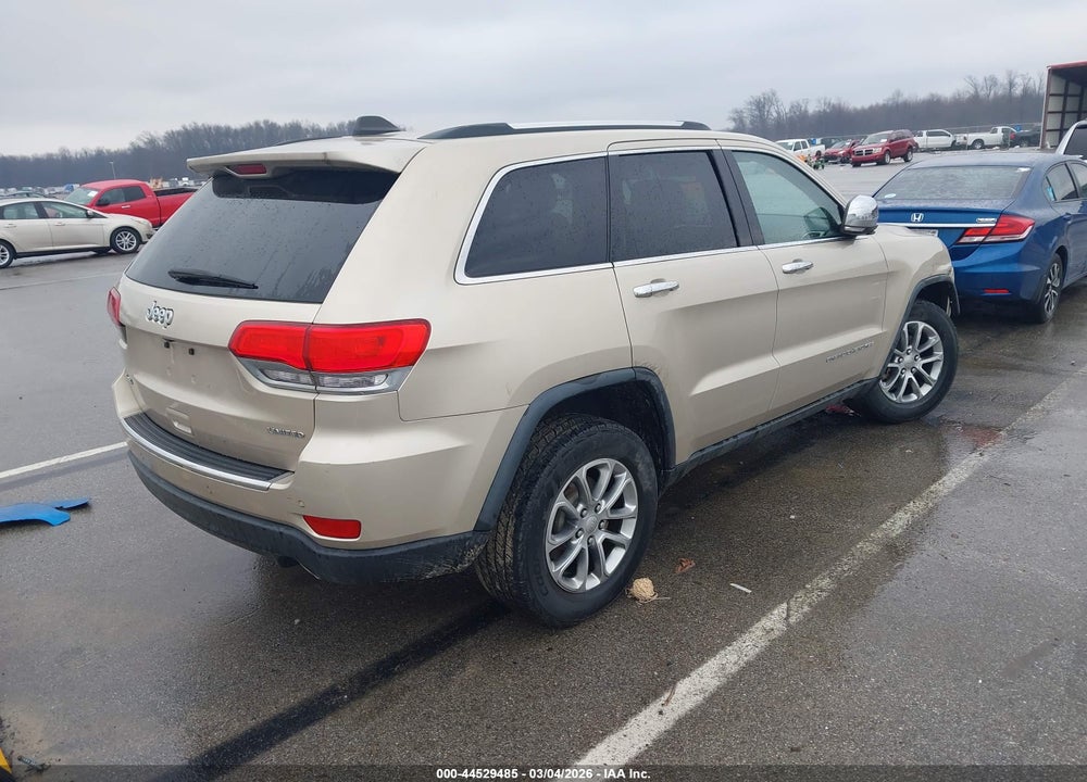 2015 JEEP GRAND CHEROKEE LIMITED VIN: 1C4RJFBG0FC697923
