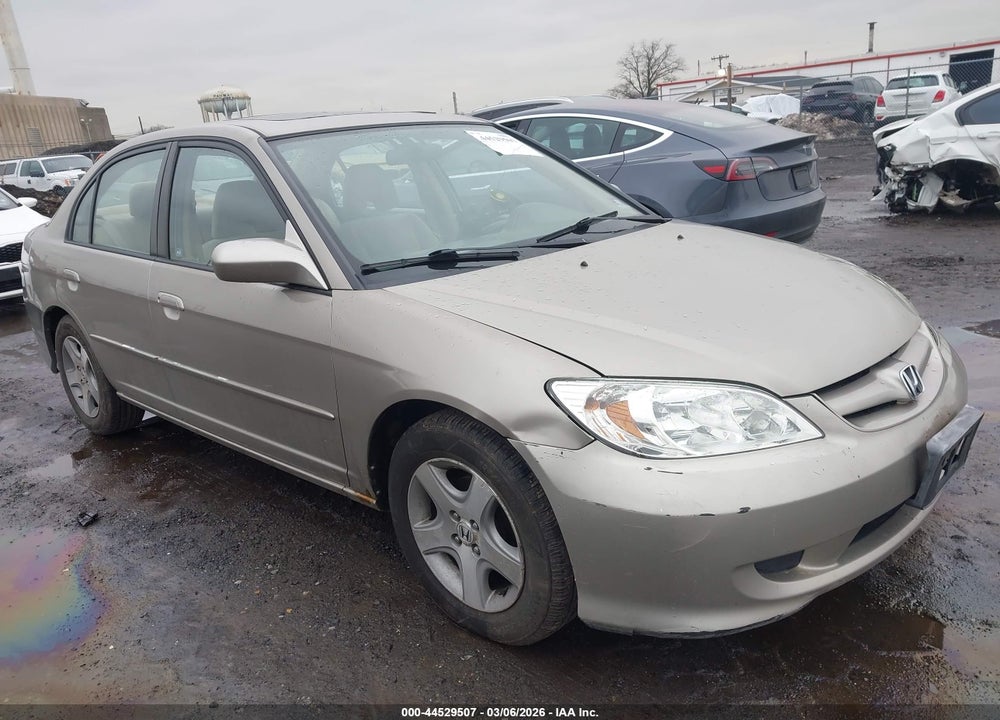 2004 HONDA CIVIC EX VIN: 2HGES26724H506965