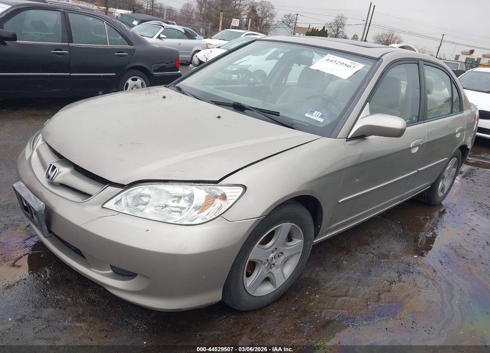 2004 HONDA CIVIC EX VIN: 2HGES26724H506965