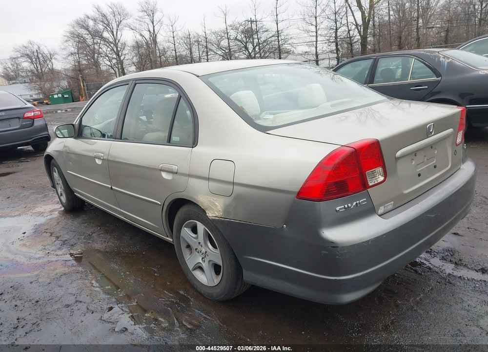 2004 HONDA CIVIC EX VIN: 2HGES26724H506965