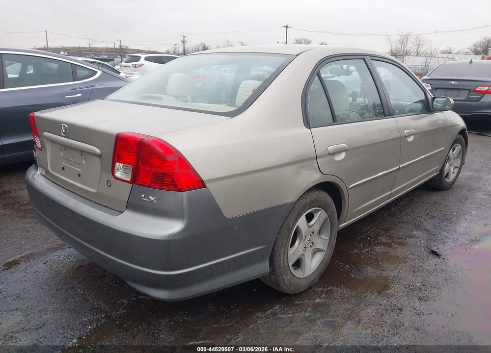 2004 HONDA CIVIC EX VIN: 2HGES26724H506965
