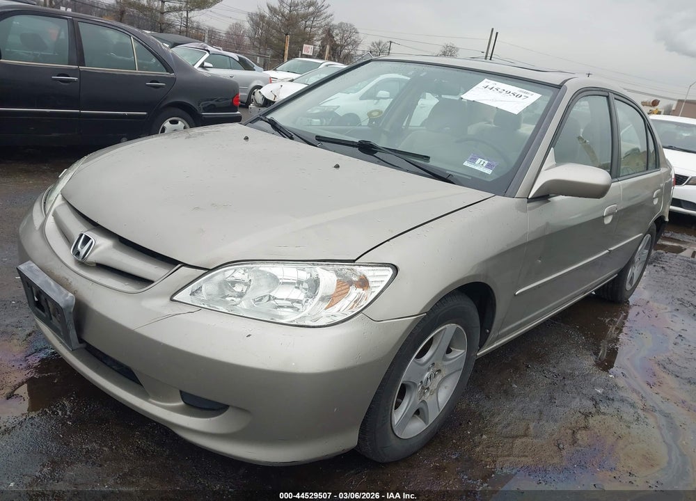 2004 HONDA CIVIC EX VIN: 2HGES26724H506965