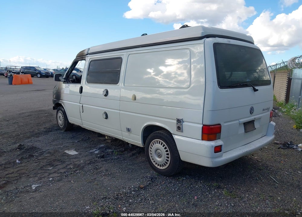 1997 VOLKSWAGEN EUROVAN VIN: WV2EH8702VH143898