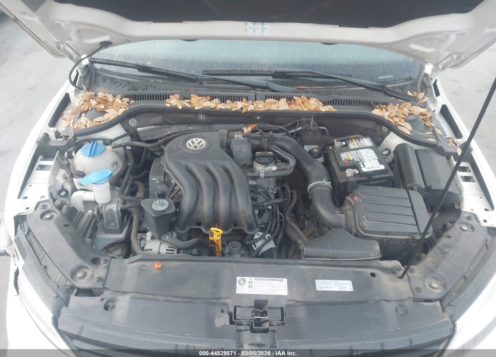 2012 VOLKSWAGEN JETTA 2.0L S VIN: 3VW2K7AJ0CM374464