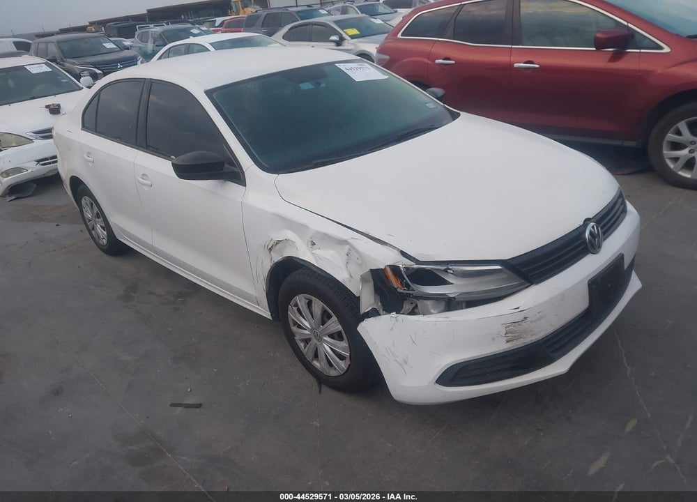 2012 VOLKSWAGEN JETTA 2.0L S VIN: 3VW2K7AJ0CM374464