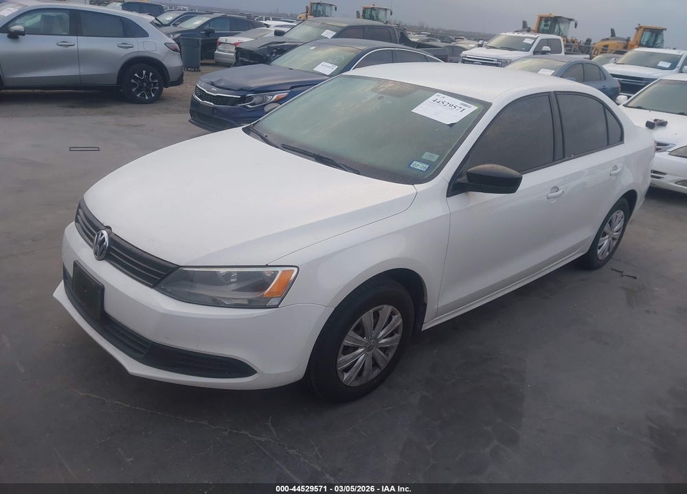 2012 VOLKSWAGEN JETTA 2.0L S VIN: 3VW2K7AJ0CM374464