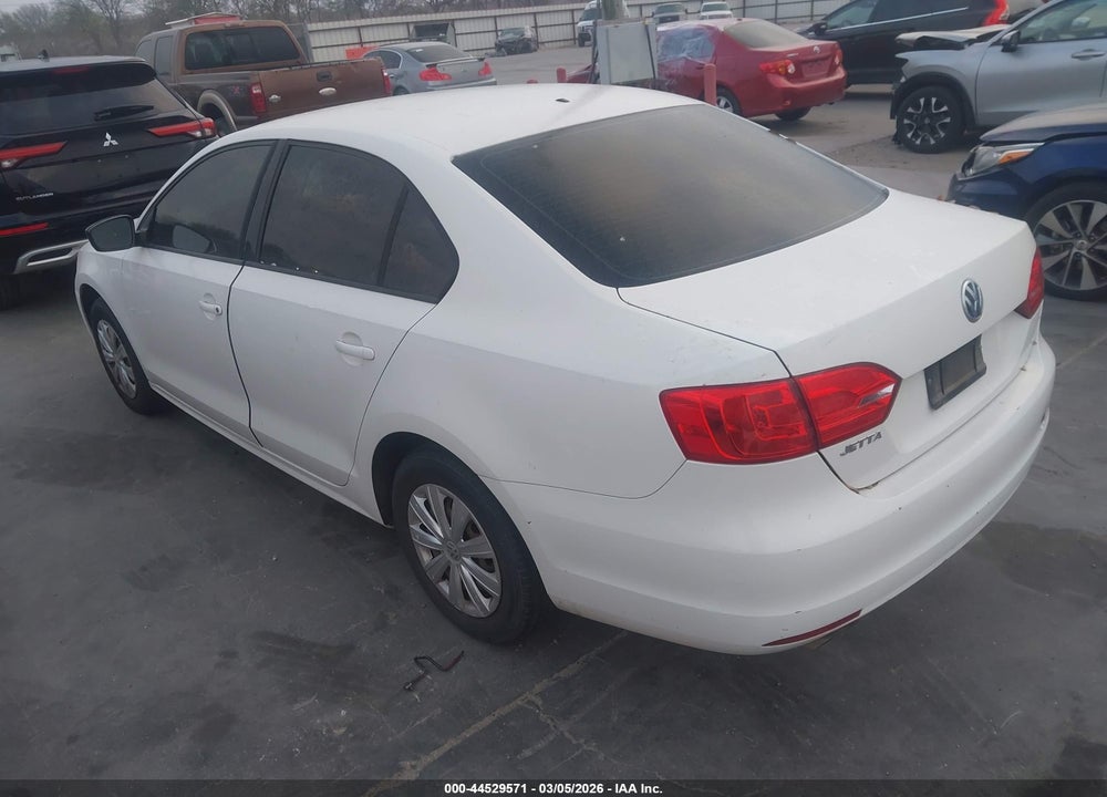 2012 VOLKSWAGEN JETTA 2.0L S VIN: 3VW2K7AJ0CM374464
