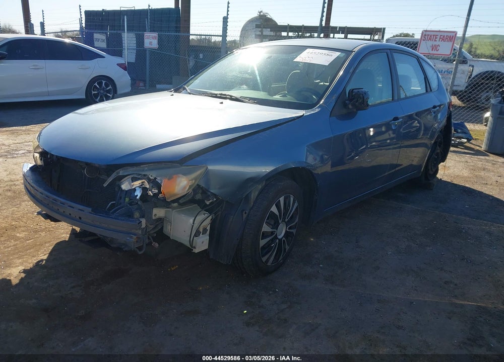 2009 SUBARU IMPREZA 2.5I VIN: JF1GH61689H815127