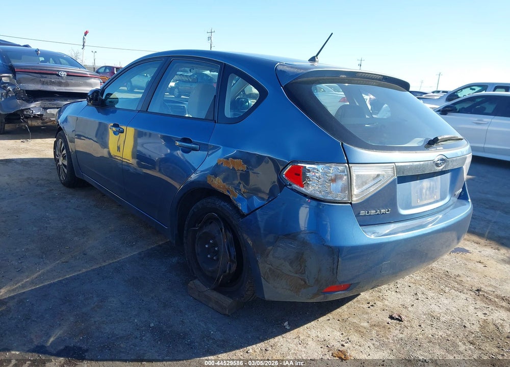 2009 SUBARU IMPREZA 2.5I VIN: JF1GH61689H815127
