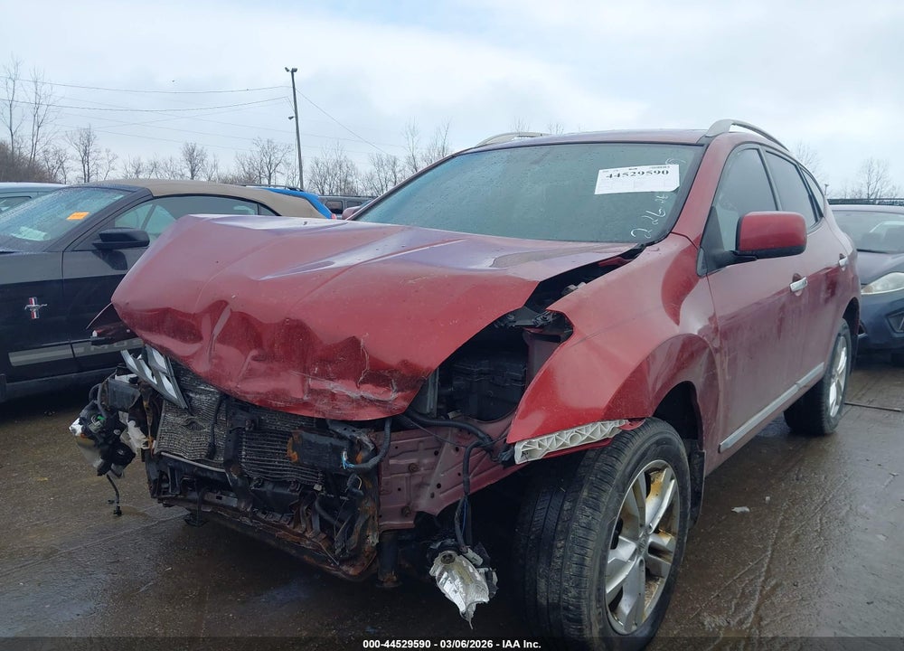 2013 NISSAN ROGUE SV VIN: JN8AS5MT5DW539916