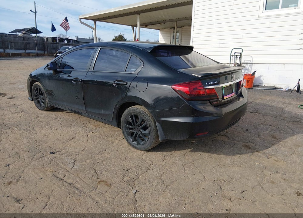 2013 HONDA CIVIC EX VIN: 19XFB2F84DE279768