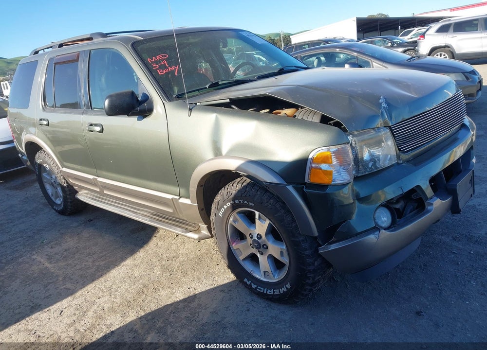 2003 FORD EXPLORER EDDIE BAUER VIN: 1FMDU84W13UA60199