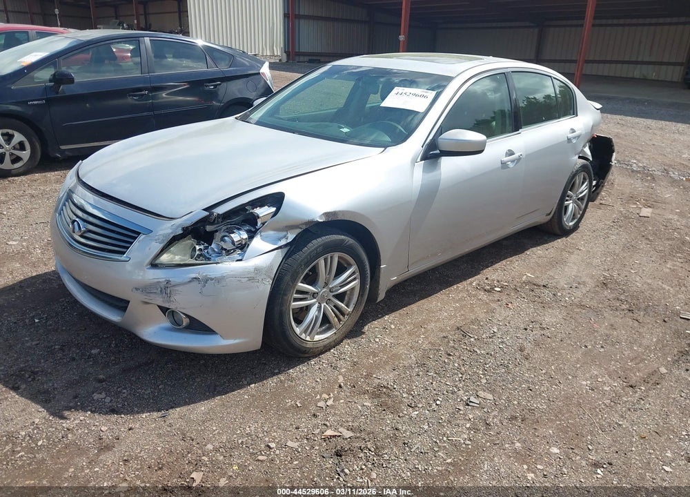 2012 INFINITI G37 JOURNEY VIN: JN1CV6AP0CM936763