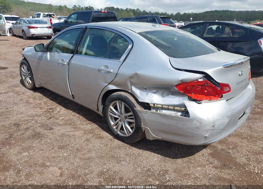 2012 INFINITI G37 JOURNEY VIN: JN1CV6AP0CM936763