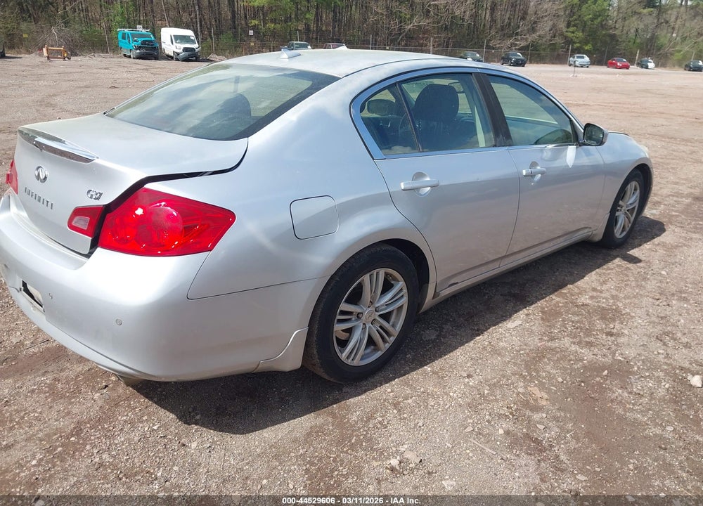 2012 INFINITI G37 JOURNEY VIN: JN1CV6AP0CM936763