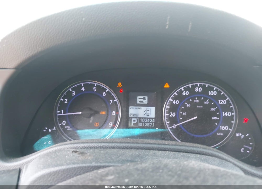 2012 INFINITI G37 JOURNEY VIN: JN1CV6AP0CM936763