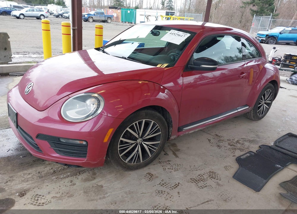 2017 VOLKSWAGEN BEETLE VIN: 3VWF17AT2HM604454