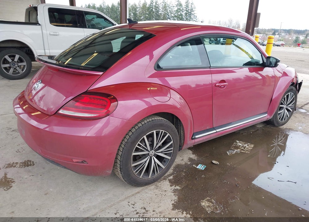 2017 VOLKSWAGEN BEETLE VIN: 3VWF17AT2HM604454
