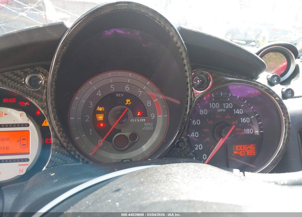 2012 NISSAN 370Z NISMO VIN: JN1AZ4EH8CM561854