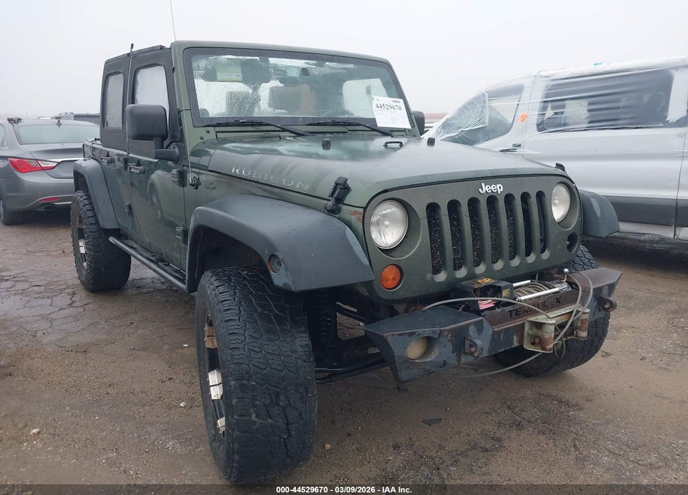 2008 JEEP WRANGLER UNLIMITED RUBICON VIN: 1J8GA69198L561438