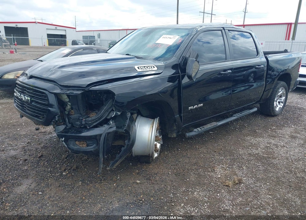 2019 RAM 1500 BIG HORN/LONE STAR  4X2 5'7 BOX VIN: 1C6RREFT4KN792209