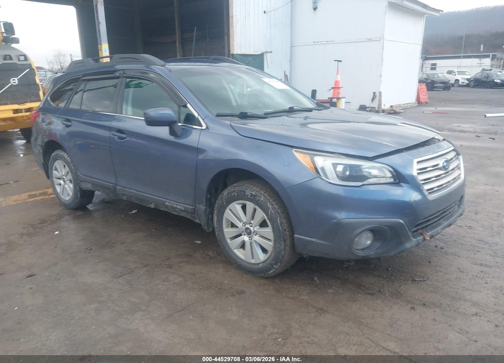 2017 SUBARU OUTBACK 2.5I PREMIUM VIN: 4S4BSACC0H3219111