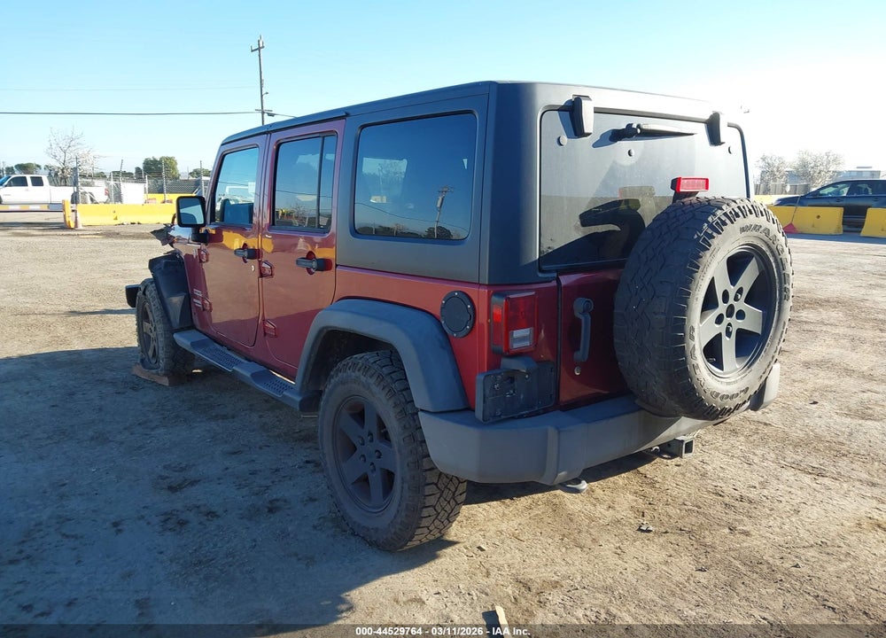 2013 JEEP WRANGLER UNLIMITED SPORT VIN: 1C4BJWDG4DL524160