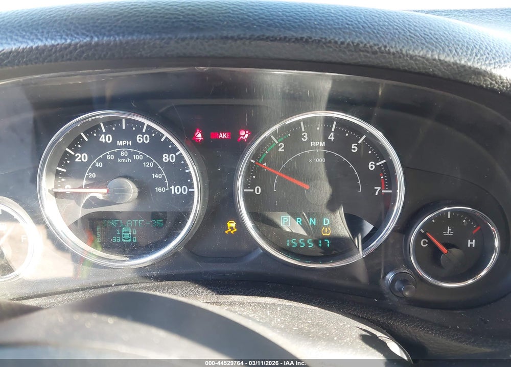 2013 JEEP WRANGLER UNLIMITED SPORT VIN: 1C4BJWDG4DL524160