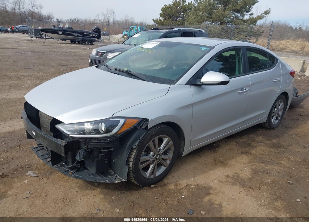 2018 HYUNDAI ELANTRA SEL VIN: KMHD84LF3JU475567