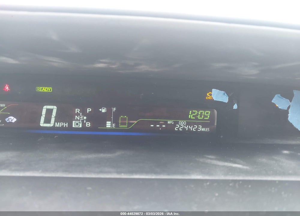 2012 TOYOTA PRIUS V TWO VIN: JTDZN3EU6C3145892