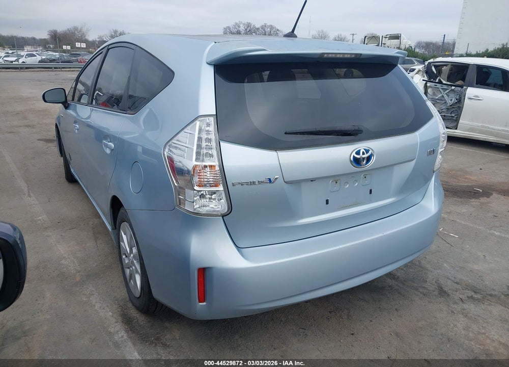 2012 TOYOTA PRIUS V TWO VIN: JTDZN3EU6C3145892