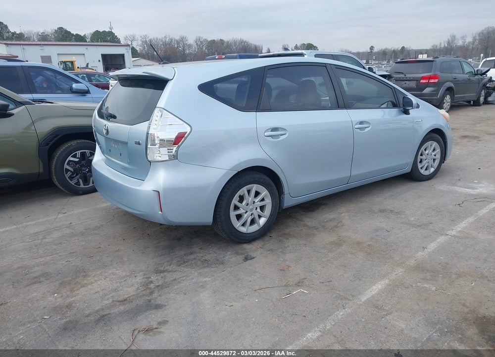 2012 TOYOTA PRIUS V TWO VIN: JTDZN3EU6C3145892