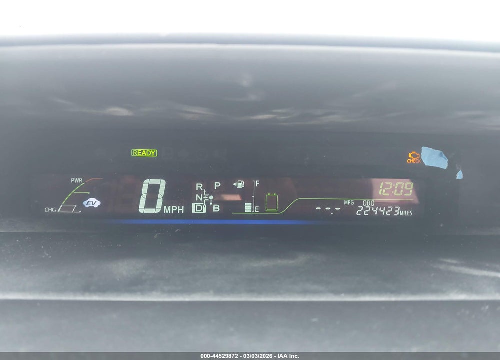 2012 TOYOTA PRIUS V TWO VIN: JTDZN3EU6C3145892