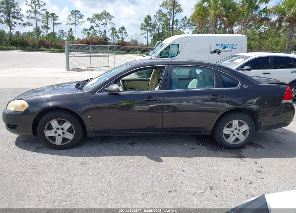 2008 CHEVROLET IMPALA LS VIN: 2G1WB55K581338482