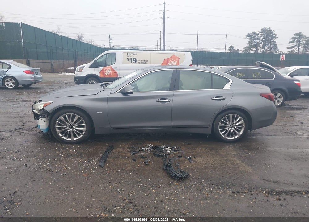 2019 INFINITI Q50 3.0T LUXE VIN: JN1EV7AR4KM593423