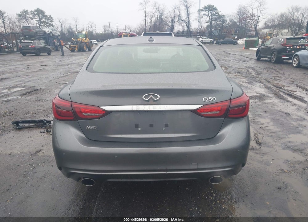 2019 INFINITI Q50 3.0T LUXE VIN: JN1EV7AR4KM593423