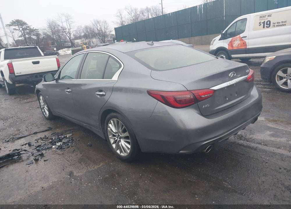 2019 INFINITI Q50 3.0T LUXE VIN: JN1EV7AR4KM593423