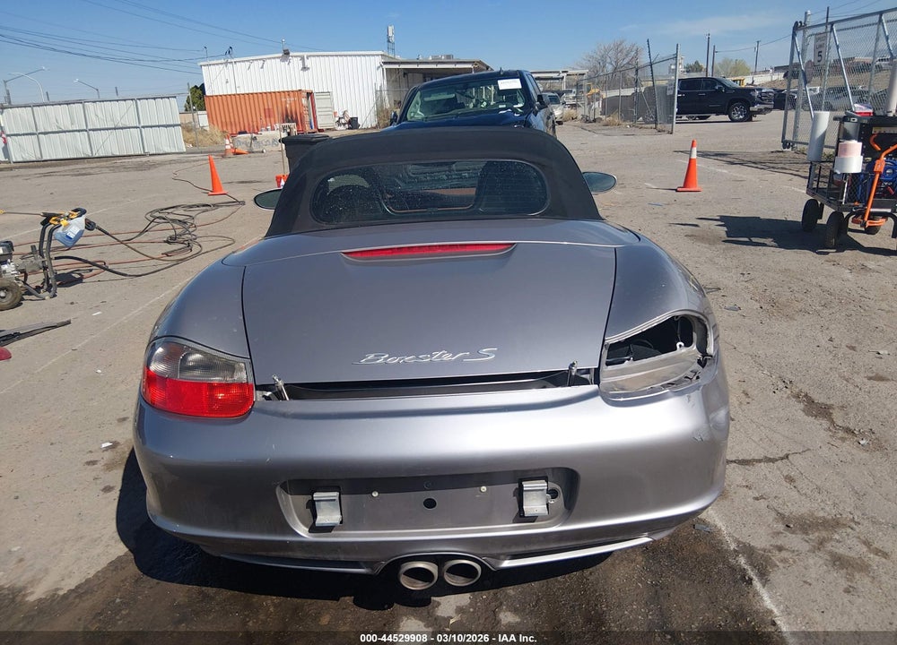 2003 PORSCHE BOXSTER S VIN: WP0CB29853U661421