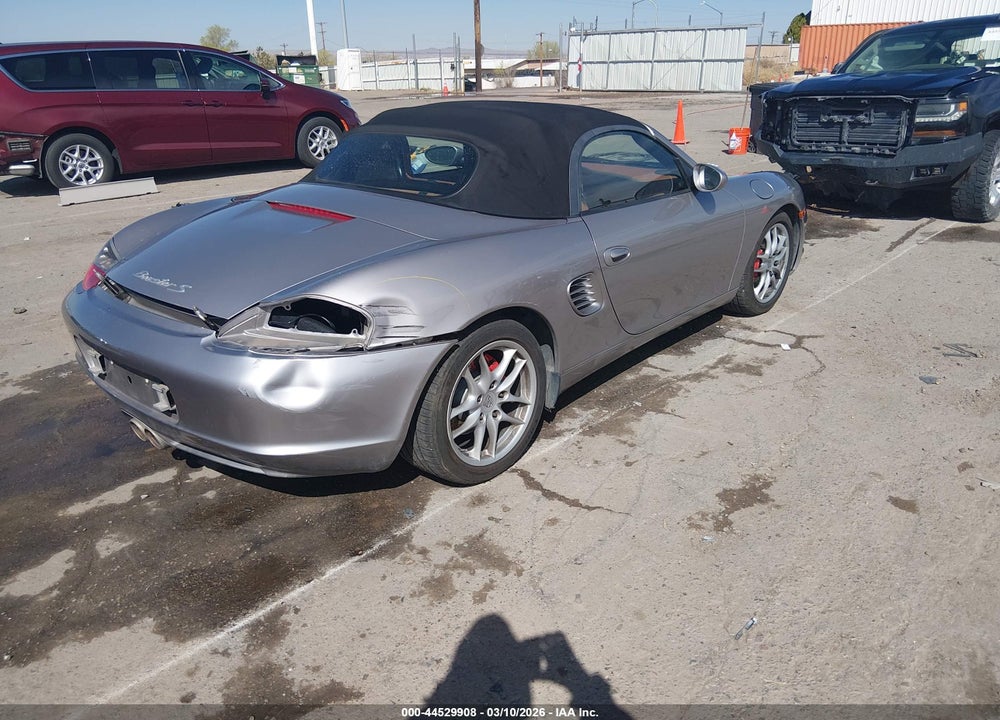 2003 PORSCHE BOXSTER S VIN: WP0CB29853U661421