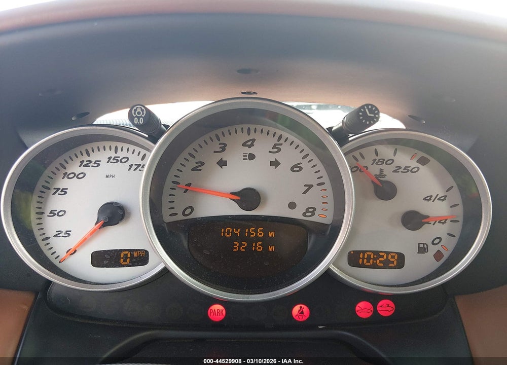 2003 PORSCHE BOXSTER S VIN: WP0CB29853U661421
