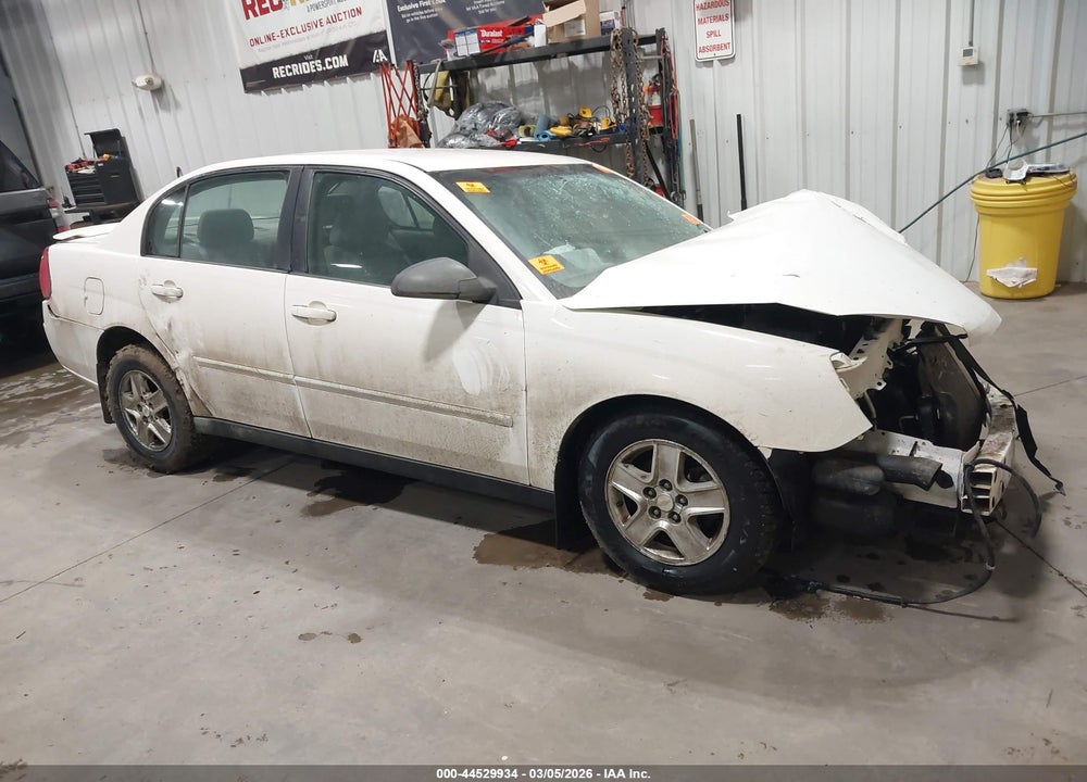 2005 CHEVROLET MALIBU LS VIN: 1G1ZT54885F184404