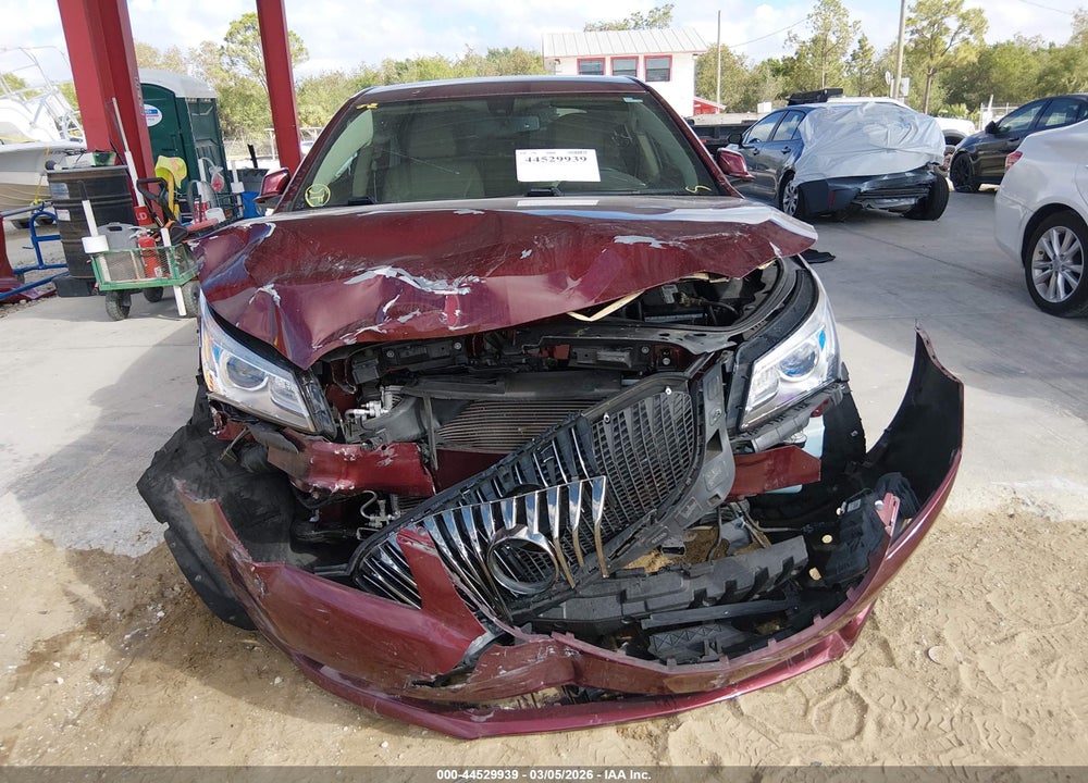 2015 BUICK LACROSSE LEATHER VIN: 1G4GB5G31FF132529