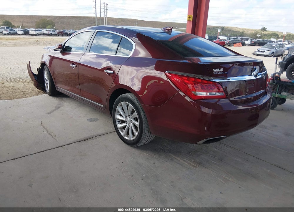 2015 BUICK LACROSSE LEATHER VIN: 1G4GB5G31FF132529