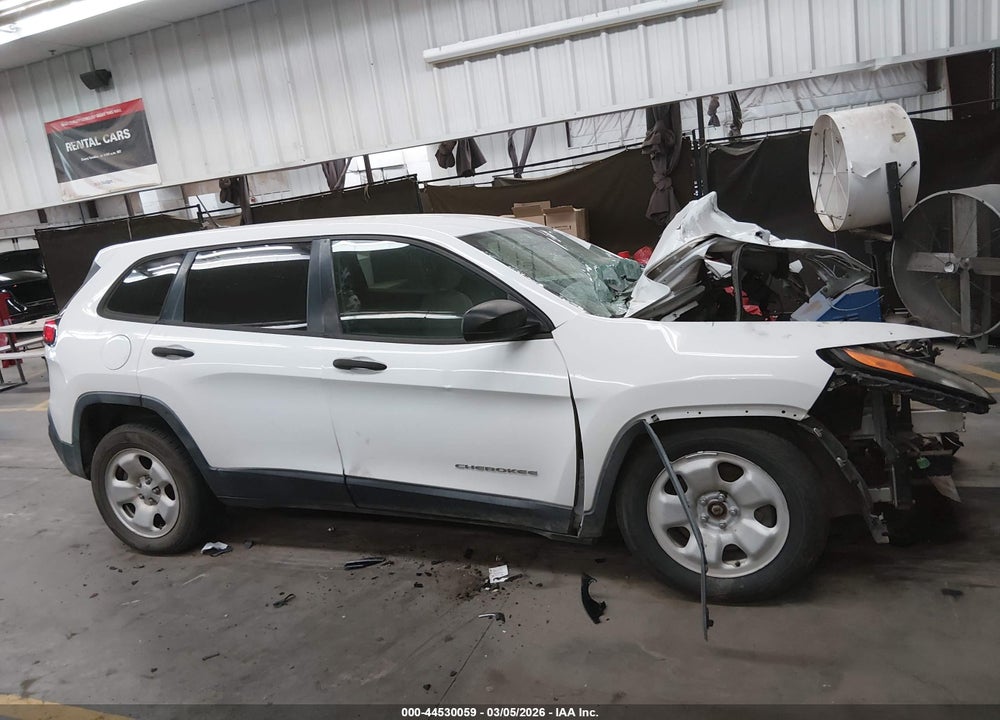 2016 JEEP CHEROKEE SPORT VIN: 1C4PJMAB4GW353738
