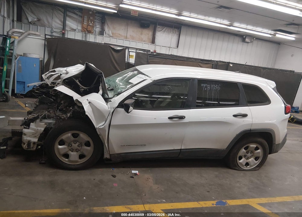 2016 JEEP CHEROKEE SPORT VIN: 1C4PJMAB4GW353738