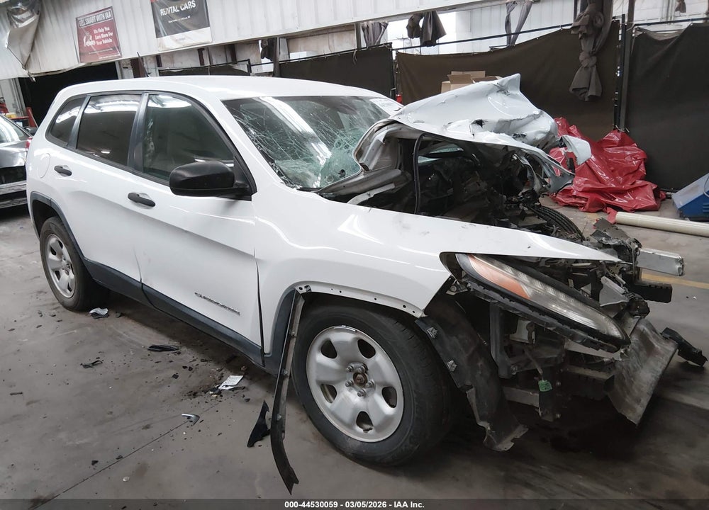 2016 JEEP CHEROKEE SPORT VIN: 1C4PJMAB4GW353738
