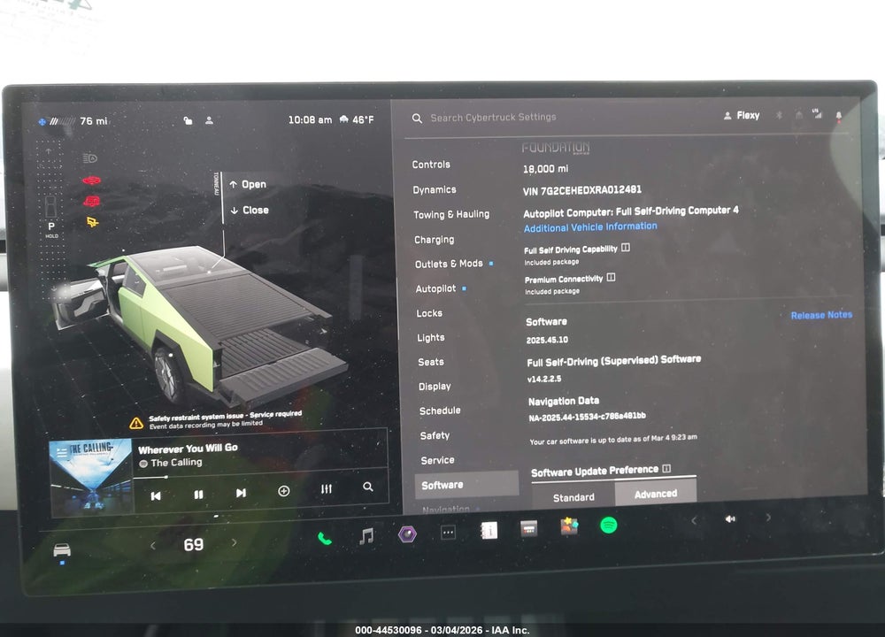 2024 TESLA CYBERTRUCK ALL-WHEEL DRIVE VIN: 7G2CEHEDXRA012481