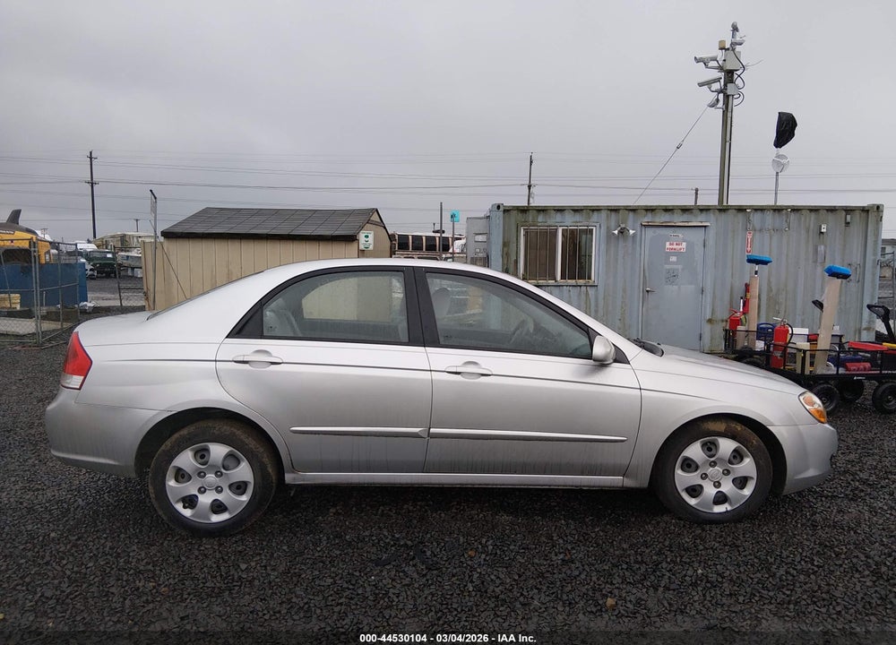 2008 KIA SPECTRA EX VIN: KNAFE122885554026